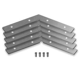 Соединитель угловой (5 шт.) Ambrella Light Profile System GP8053