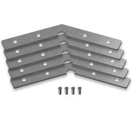 Соединитель угловой (5 шт.) Ambrella Light Profile System GP8054