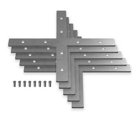 Соединитель Х-образный (5 шт.) Ambrella Light Profile System GP8057