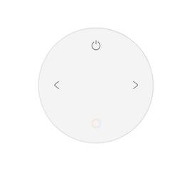 Пульт Arlight SMART-801-22-1G-MIX Black (3V, Magnet, 2.4G) 046477