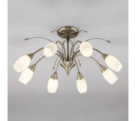 Потолочная люстра Eurosvet 30280/8 античная бронза