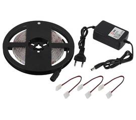 Комплект светодиодной ленты Эра 12В 5050 14,4Вт/м 6500K 5м IP20 5050kit-14,4-60-12-IP20-6500-5m Б004