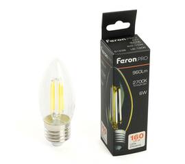 Светодиодная лампа Feron LB-1206 E27 6W 2700K 51238
