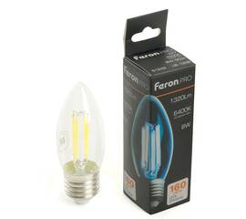 Светодиодная лампа Feron LB-1208 E27 8W 6400K 51243