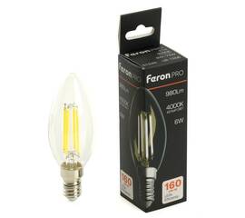 Светодиодная лампа Feron LB-1206 E14 6W 2700K 51244