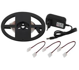 Комплект светодиодной ленты Эра 12В 2835 4,8Вт/м 2700K 5м IP20 2835kit-4,8-60-12-IP20-2700-5m Б00430