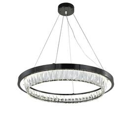 Подвесная люстра Indigo Riva 12045/1P Black V000103L