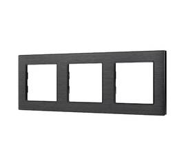 Рамка трехместная Arlight FRM-PRESTO-ALS-3-BK 043857