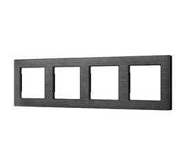 Рамка четырехместная Arlight FRM-PRESTO-ALS-4-BK 043862