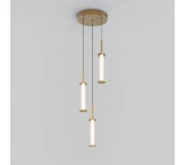 Подвесной светильник Eurosvet Stark 50386/3 LED латунь a067954