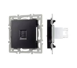 Механизм компьютерной розетки Arlight SCT-MPC1-PL-BK 045334
