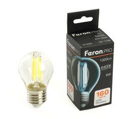 Лампа светодиодная Feron LB-1708 E27 8W 6400K 51255