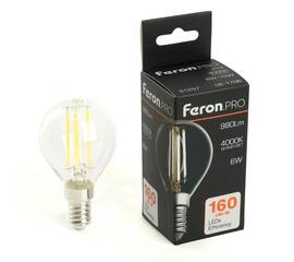 Лампа светодиодная Feron LB-1706 E14 6W 4000K 51257