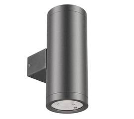 Уличный настенный светильник Arlight LGD-RAY-WALL-TWIN-R65-2x9W Day4000 (GR, 23 deg, 230V) 044850