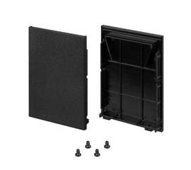 Заглушка Arlight LINE-5075-HONEYCOMB BLACK глухая 044882