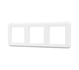 Рамка трехместная Arlight FRM-VERSA-PL-3-WH 043782