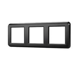 Рамка трехместная Arlight FRM-VERSA-PL-3-BK 043784