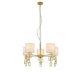 Подвесная люстра Indigo Amali 13026/5P Gold V000479