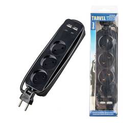 Удлинитель Uniel S-CT3-1,8UC BLACK UL-00011139