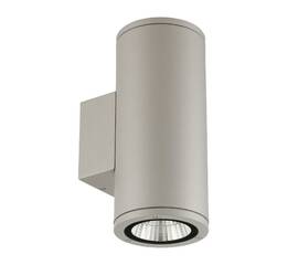 Уличный настенный светильник Uniel ULU-S22D-2x12W/2700K IP65 LIGHT GREY UL-00011084