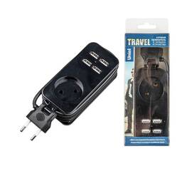 Удлинитель Uniel S-CT1-1,5U BLACK UL-00011133