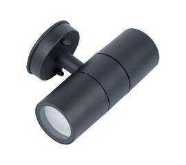 Уличный настенный светильник Uniel UUL-S22D-2x35W/GU10 IP65 BLACK UL-00011272