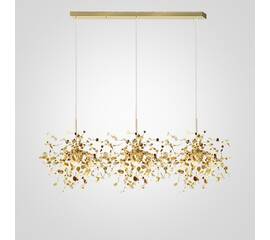 Подвесная люстра ImperiumLoft Tezani argent suspension linear 177957-22