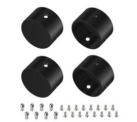 Заглушка Arlight WPH-FLEX-D22-360deg BLACK ALU глухая 049938