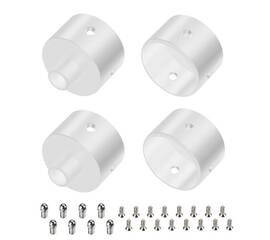 Заглушка Arlight WPH-FLEX-D22-360deg WHITE ALU с отверстием 049941