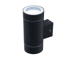 Уличный настенный светильник Uniel UUL-S92A 2х50W/GX53 IP65 BLACK UL-00009365