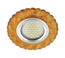 Встраиваемый светильник Fametto Luciole DLS-L147 Gu5.3 Glassy/Gold