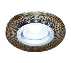 Встраиваемый светодиодный светильник Ambrella light Led S290 BK