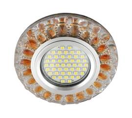 Встраиваемый светильник Fametto Luciole DLS-L151 Gu5.3 Glassy/Gold
