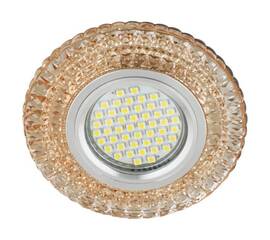 Встраиваемый светильник Fametto Fiore DLS-F131 GU5.3 Chrome/Gold
