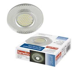 Встраиваемый светильник Fametto Luciole DLS-L152 GU5.3 GLASSY/CLEAR 3D
