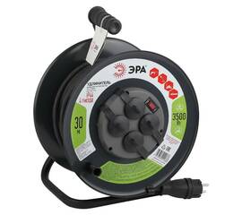 Удлинитель силовой Эра RMx-4es-3x2.5-30m-IP44(KG) Б0043058