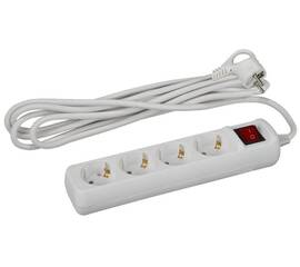 Удлинитель электрический Эра U-4es-3m-3x1 Б0028381