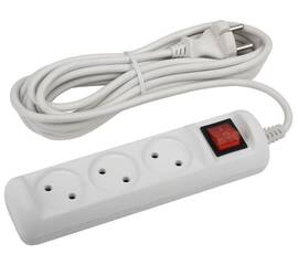 Удлинитель электрический Эра U-3s-5m-2x1 Б0044051