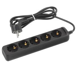 Удлинитель электрический Эра UX-5e-1,5m-B Б0057724