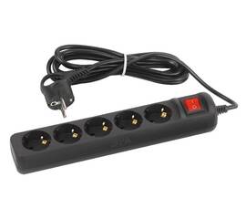 Удлинитель электрический Эра UX-5es-1,5m-B Б0057730