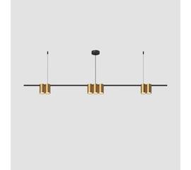 Подвесной светильник Denkirs Orbit DK4063-BK+SG