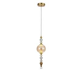 Подвесной светильник Indigo Sorpresa 11056/1P Amber V000190L