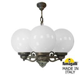 Уличный подвесной светильник Fumagalli Globe 250 G25.120.S30.BYF1R