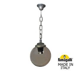 Уличный подвесной светильник Fumagalli Globe 250 G25.120.000.BZF1R