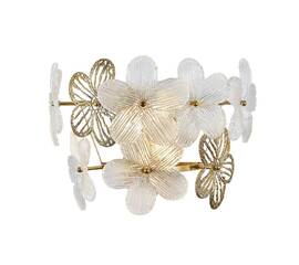 Настенный светильник Indigo Fiori 12049/2W Brass V000554