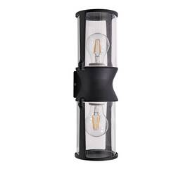 Уличный настенный светильник Arte Lamp Minchir A8306AL-2BK