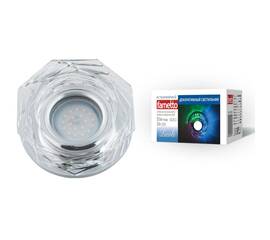 Встраиваемый светильник Fametto Luciole DLS-L122 GU5.3 GLASSY/CLEAR/RGB UL-00000371