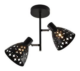 Спот Reluce 01554-3.3-02B BK+CR