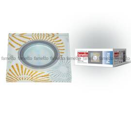 Встраиваемый светильник Fametto Peonia DLS-P201 GU5.3 CHROME/WHITE