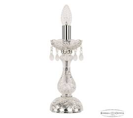 Настольная лампа Bohemia Ivele Crystal 112L/1-27 Ni V0300